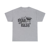 South African My Braai My Rules Unisex Heavy Cotton T-shirt