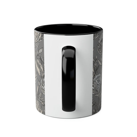 Two-Tone Coffee Mugs, 11oz