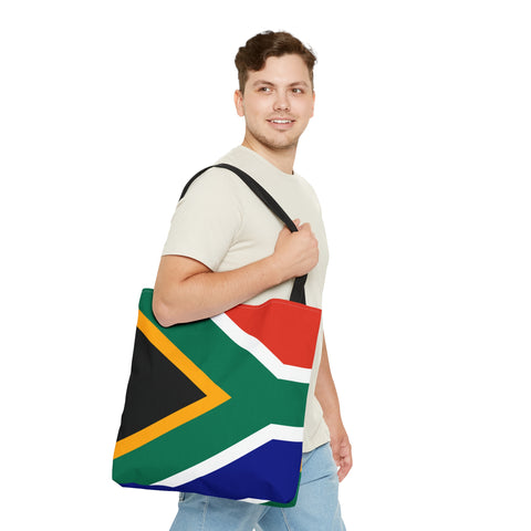 South African Flag Tote Bag South African Print Protea