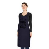 First I light the fire then I Braai Dad's Braai apron South African Cotton Apron - Various colours available