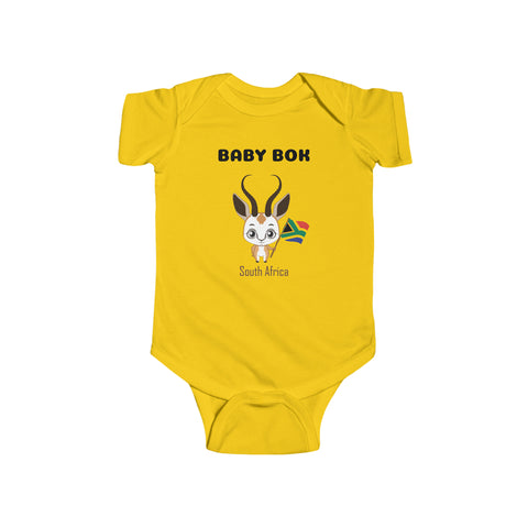 Baby Bokkie South Africa Baby Fine Jersey Bodysuit