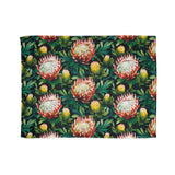 South African Protea Soft Polyester Blanket