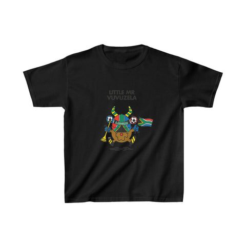 Little Mr Vuvuzela Laduma South African Kids t-shirt