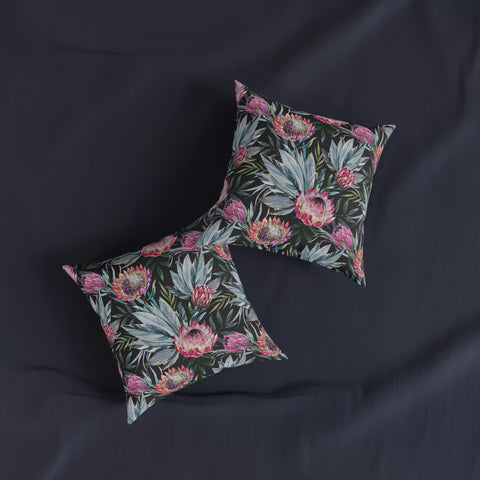 South African Protea Square Pillow