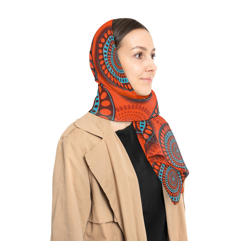 Poly Scarf African print