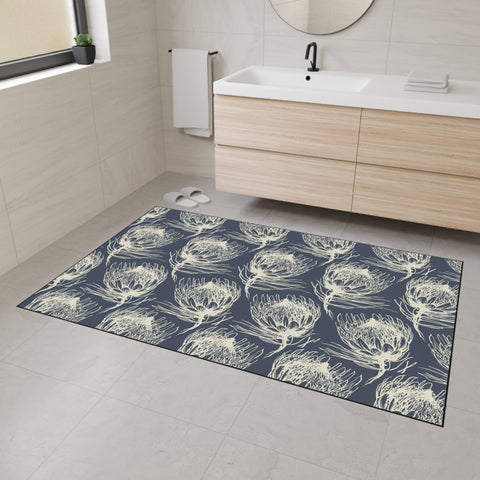 South African Protea Heavy Duty Floor Mat