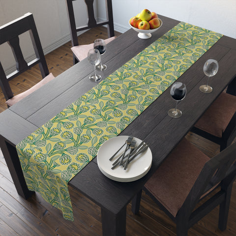 Protea South Africa home decor Table Runner (Cotton, Poly)South African Protea Table decoration, African decor