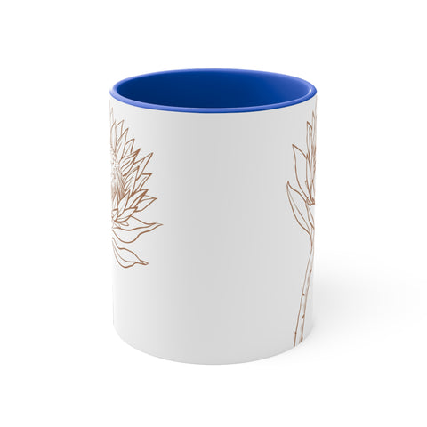 Protea South Africa Accent Mugs, 11oz