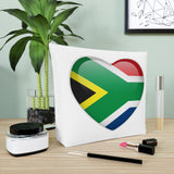 Cotton Cosmetic Bag South Africa Flag