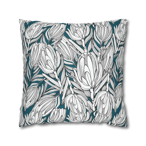 South African Protea Pillowcase Cover only - no filling is included