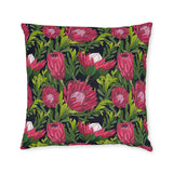 South African Protea Square Pillow