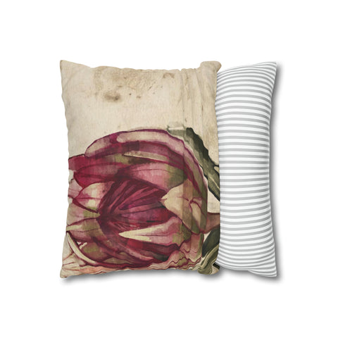 South African Protea Pillowcase Cover only - no filling is included