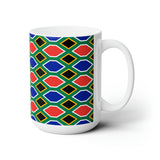 South African Flag Ceramic Mug 15oz - Dispatched from USA