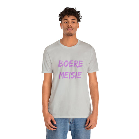 Boere Meisie South African Unisex Jersey Short Sleeve Tee Afrikaans