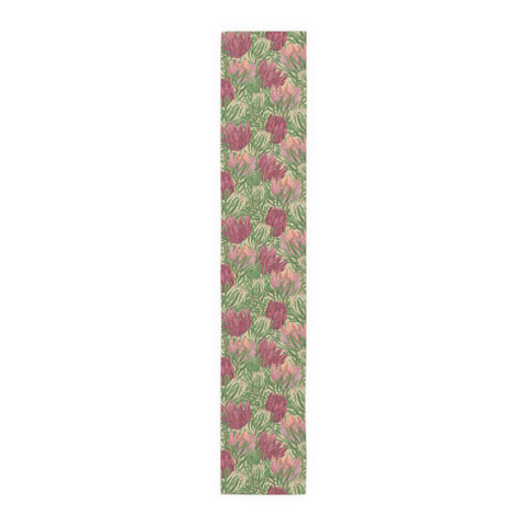 Protea South Africa Table Runner (Cotton, Poly)South African Protea Table decoration, African decor