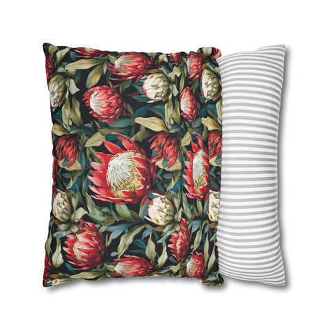 Copy of Copy of South African Protea Spun Polyester Pillowcase