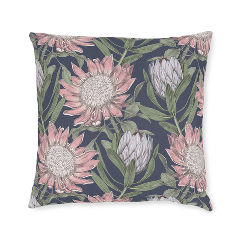 South African Protea Square Pillow