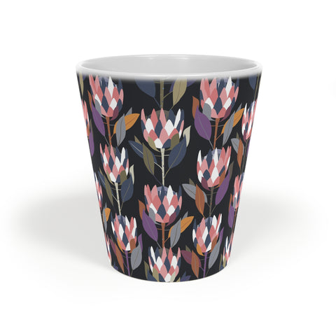 Latte Mug, 12oz Protea