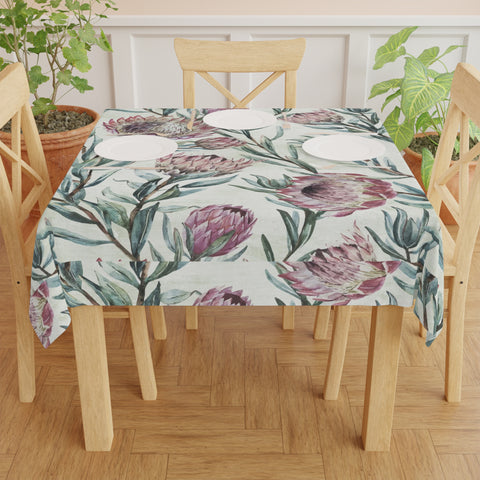 South African Protea Tablecloth 140cm × 140cm One size only