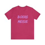 Boere Meisie South African Unisex Jersey Short Sleeve Tee Afrikaans