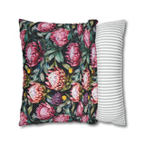 South African Protea Spun Polyester Pillowcase