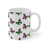 South African UK Flags 11oz Coffee Mug