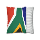 South African Flag Pillowcase Cover only - no filling is included