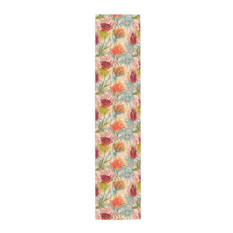 Protea decor South African home decor Table Runner (Cotton, Poly)