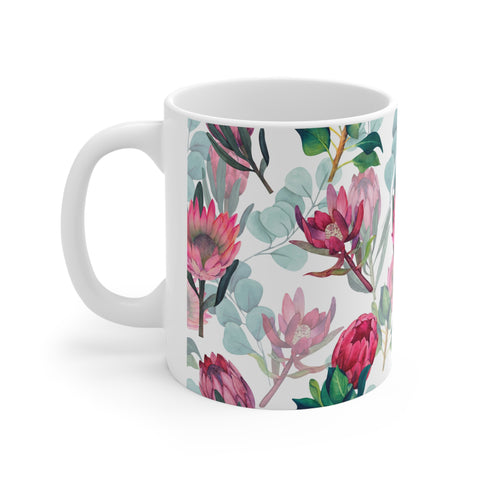 South African Protea Mug 11oz