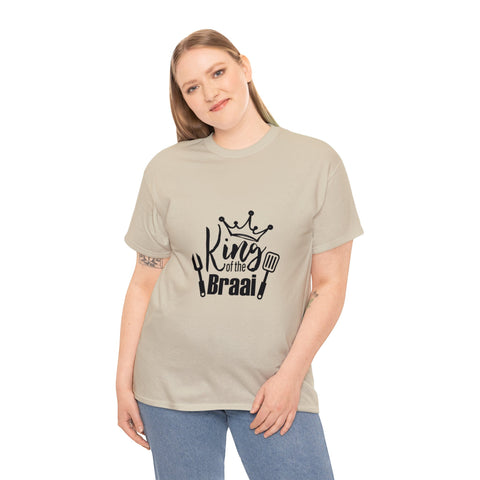 Unisex Heavy Cotton Tee King of the Braai