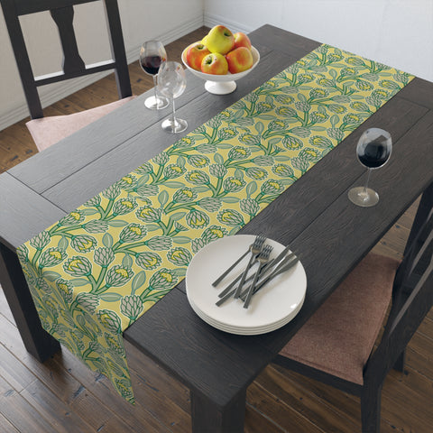 Protea South Africa home decor Table Runner (Cotton, Poly)South African Protea Table decoration, African decor