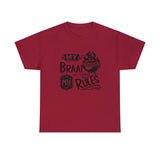 South African My Braai My Rules shirt,  Afrikaans / Braai Unisex Heavy Cotton Tee