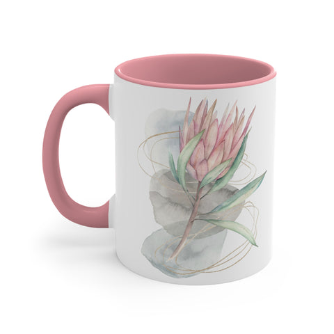 Protea South Africa Accent Mugs, 11oz