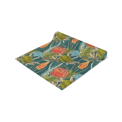 Protea South Africa Table Runner (Cotton, Poly)