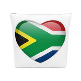 Cotton Cosmetic Bag South Africa Flag