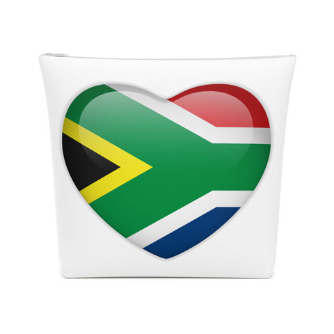 Cotton Cosmetic Bag South Africa Flag