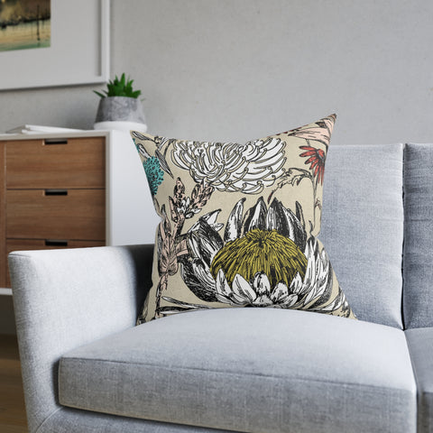 Copy of South African Protea Square Pillow