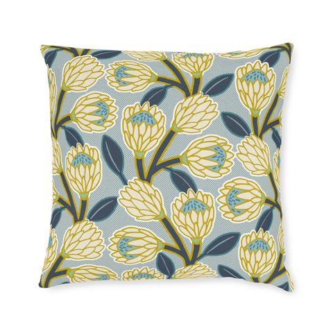 South African Protea Square Pillow