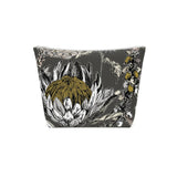 South African Protea Cotton Cosmetic Bag