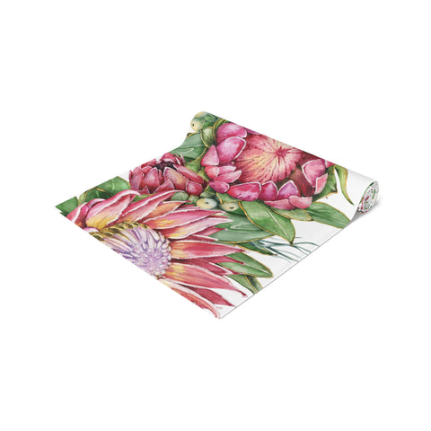 Protea South Africa Table Runner (Cotton, Poly)South African Protea Table decoration, African decor