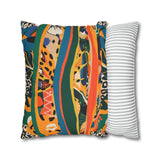 African abstract animal print Pillowcase Cover only - no filling is included