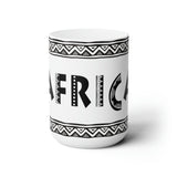 Love Africa Ceramic Mug 15oz - Dispatched from USA