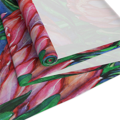 Protea South Africa Table Runner (Cotton, Poly)South African Protea Table decoration, African decor