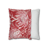 South African Protea Spun Polyester Pillowcase -Pillow not included