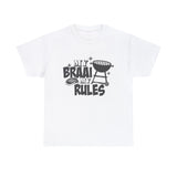 South African My Braai My Rules Unisex Heavy Cotton T-shirt