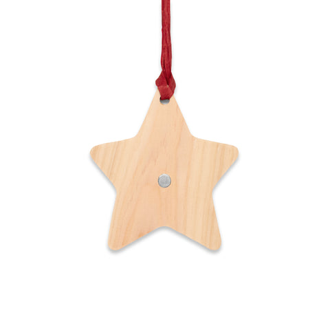 South African Christmas Decoration Wooden Ornaments