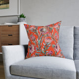 South African Protea Square Pillow