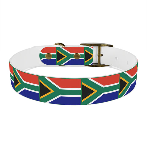 South African Flag Dog Collar