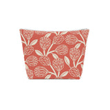 South African Protea Cotton Cosmetic Bag