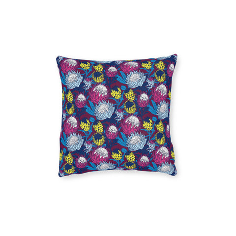 South African Protea Square Pillow